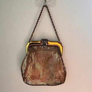 Vintage Whiting & Davis Gold Mesh Purse